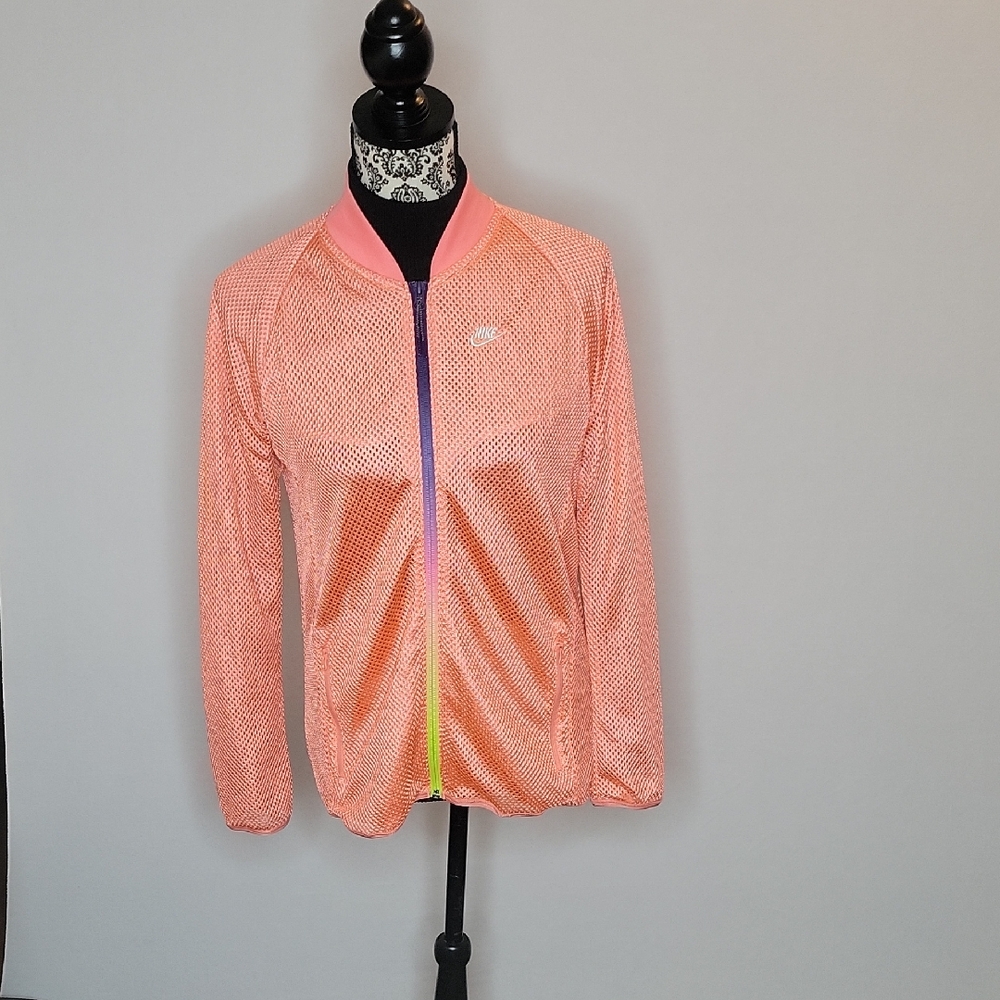 Nike Women's T/F Mesh Bomber Jacket